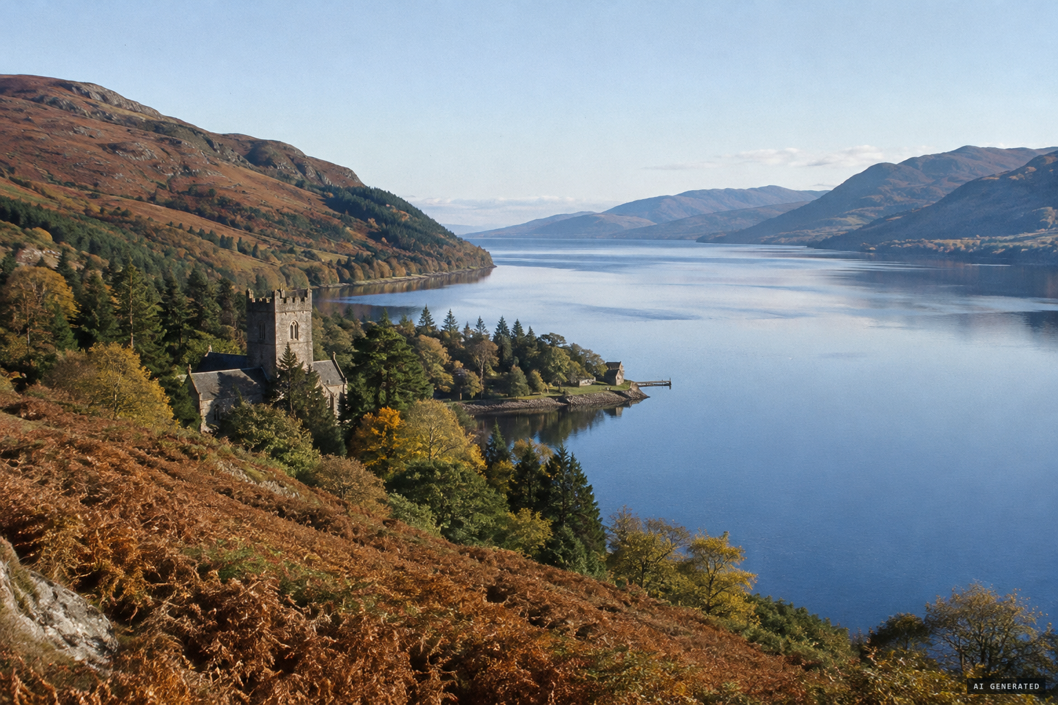 Autumn 1933 at Fort Augustus, the season of Campbell's own encounter