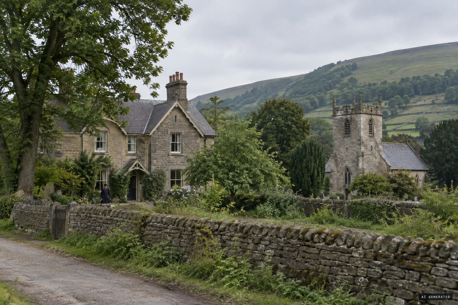 Weston Vicarage in Wharfedale, near Otley