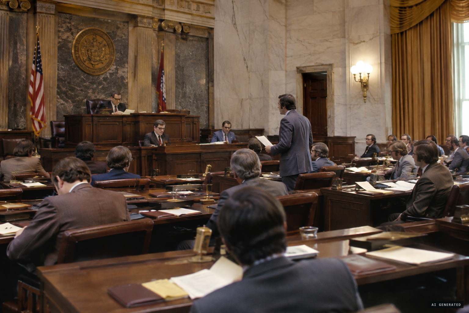 The Arkansas Senate creates the White River Monster Refuge