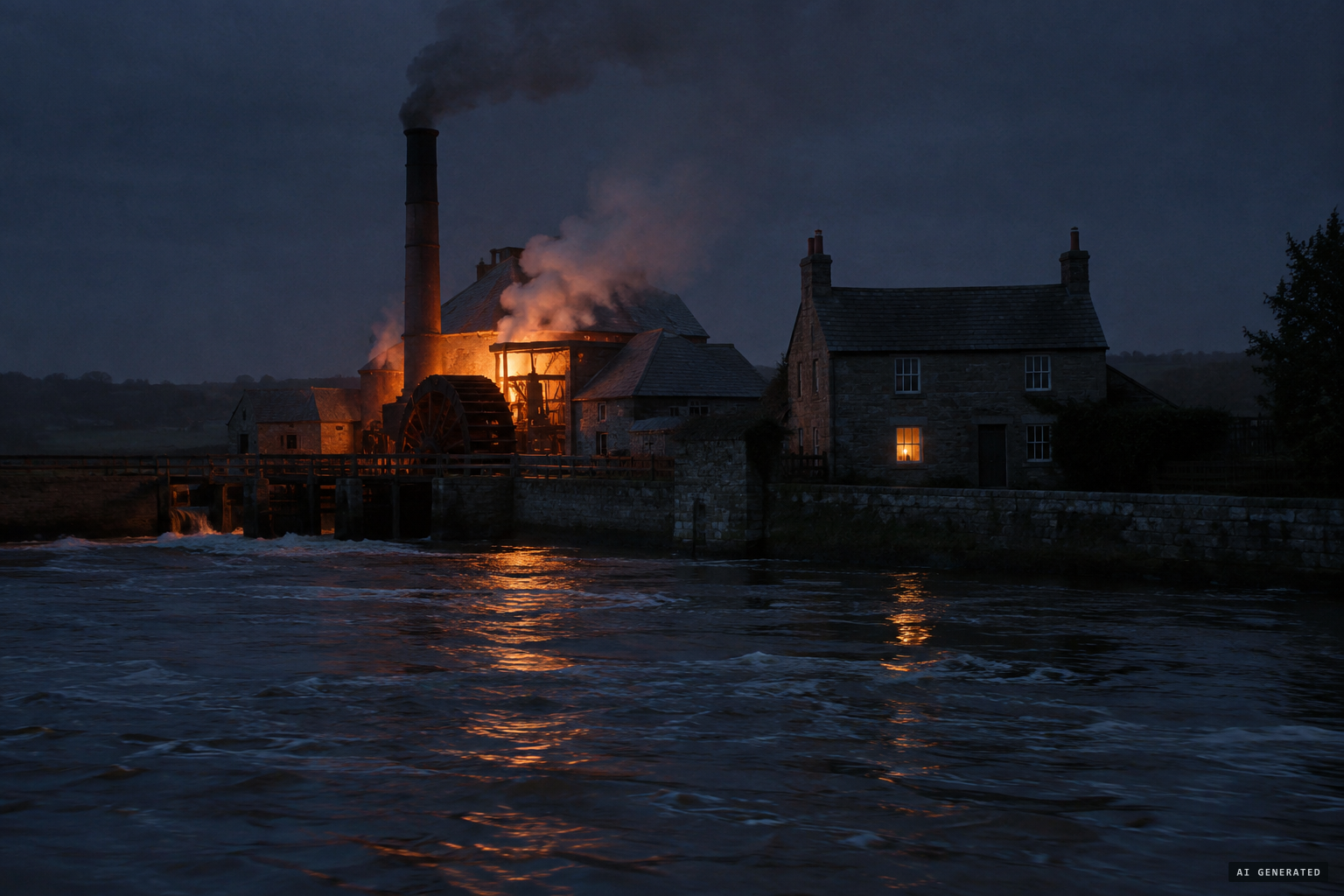 The noisy steam mill and the tides of the Gut, offered as natural explanations