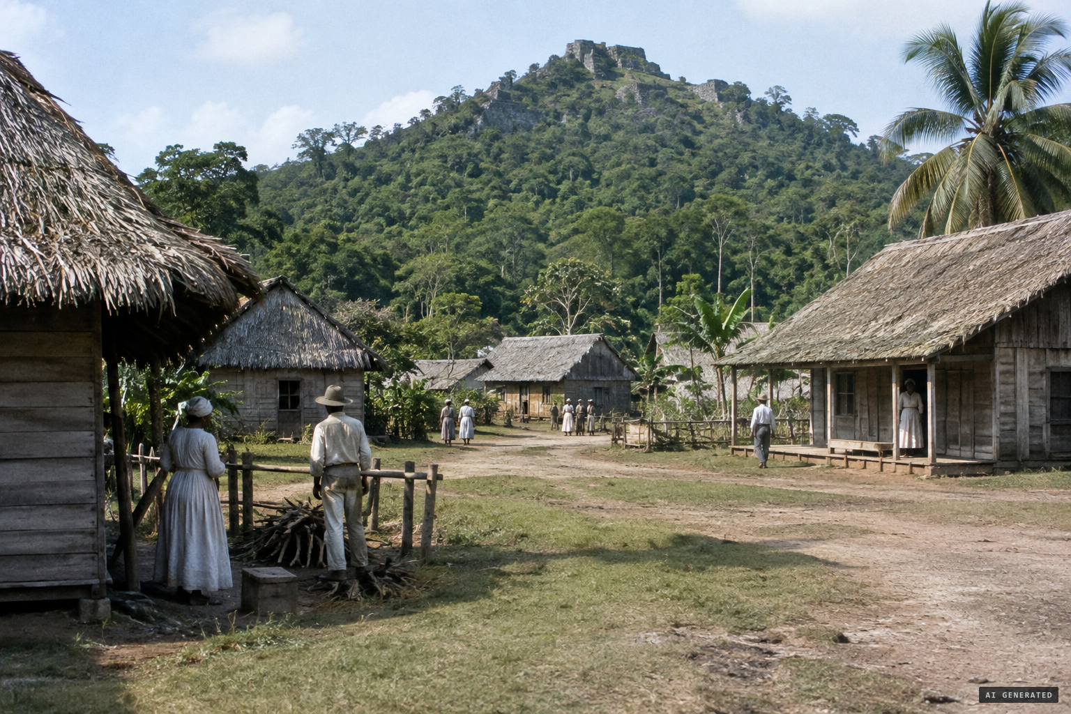 The ruin near Benque Viejo, before it was called Xunantunich