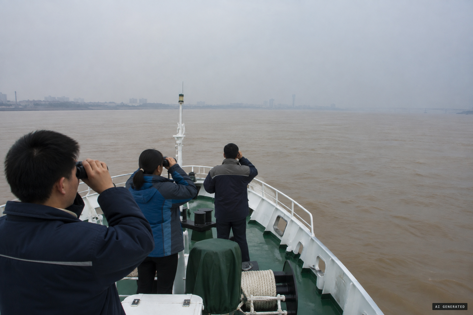 The 2006 Yangtze Freshwater Dolphin Expedition searches the river and finds no baiji