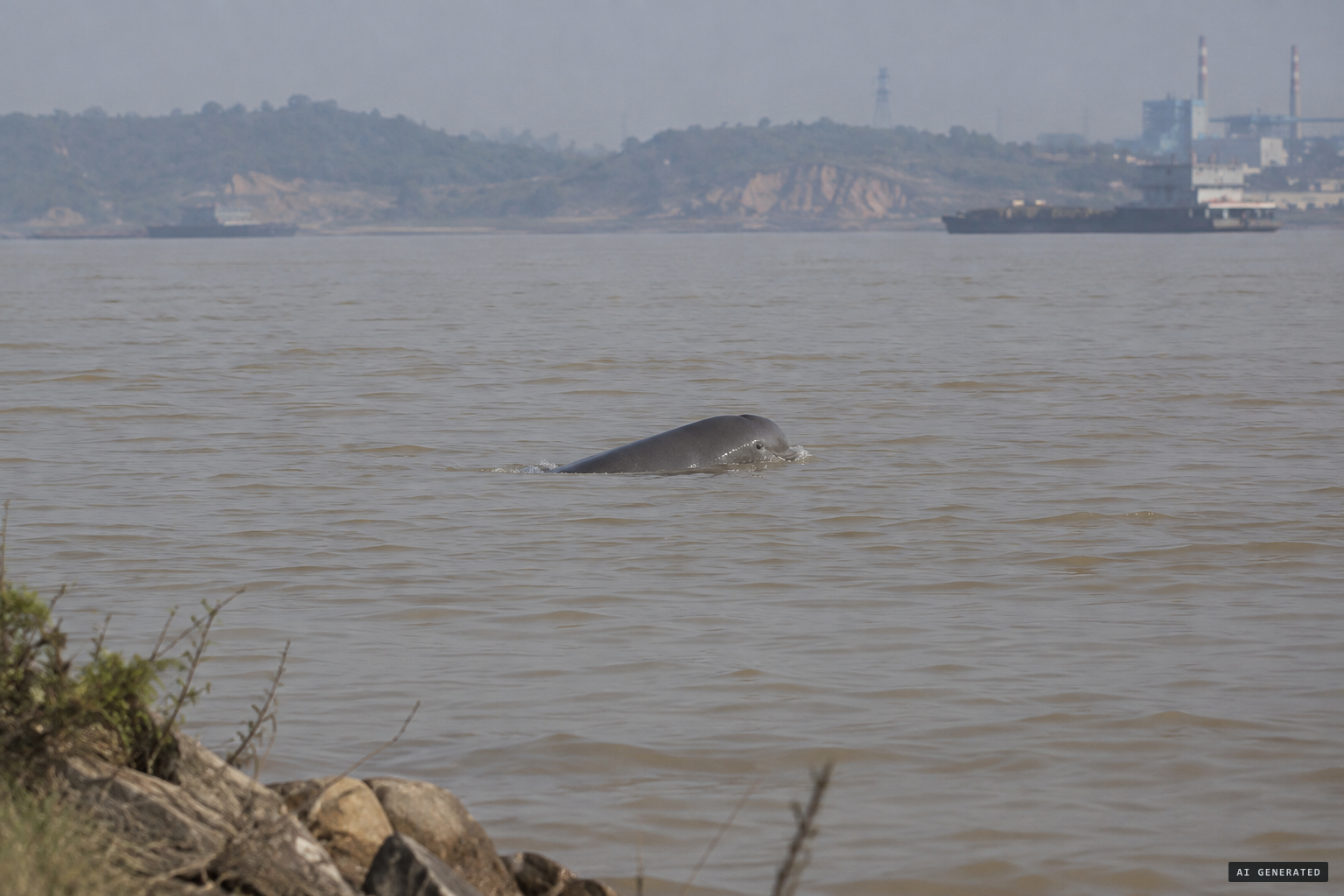 Later reviews suggest the animal was likely a Yangtze finless porpoise