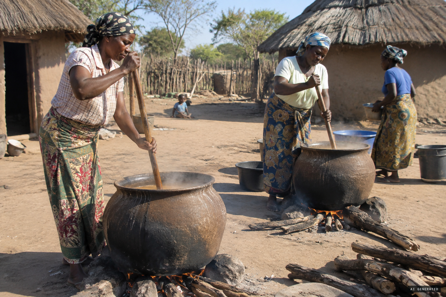 Traditional beer brewed to appease the spirits