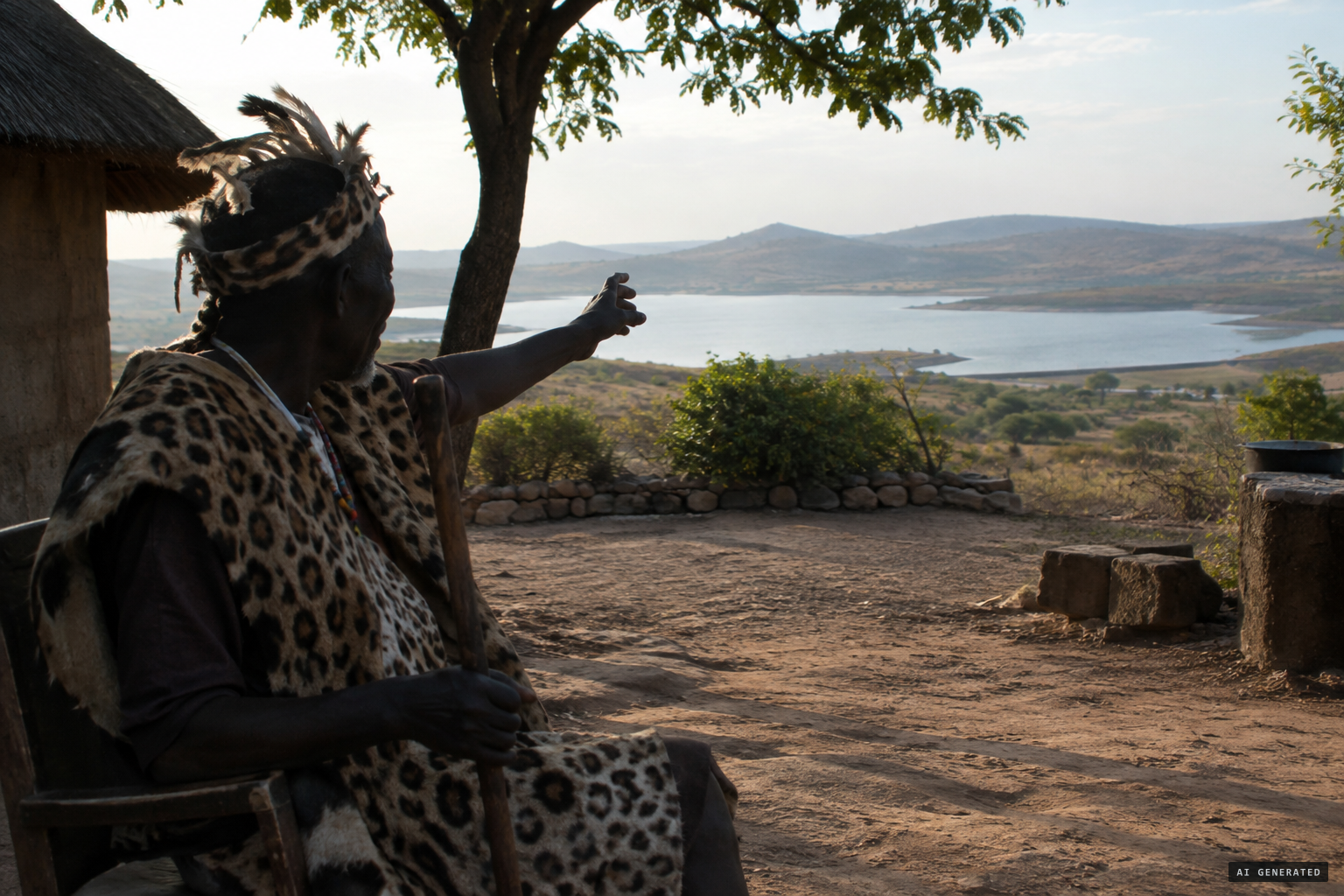 Chief Edison Chihota says the reservoirs are spiritually disturbed