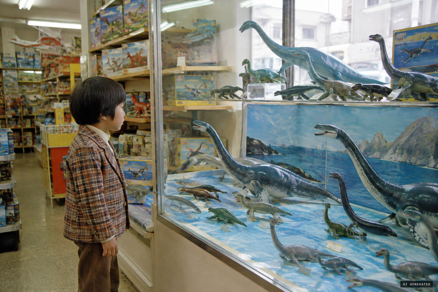 A plesiosaur craze sweeps Japan
